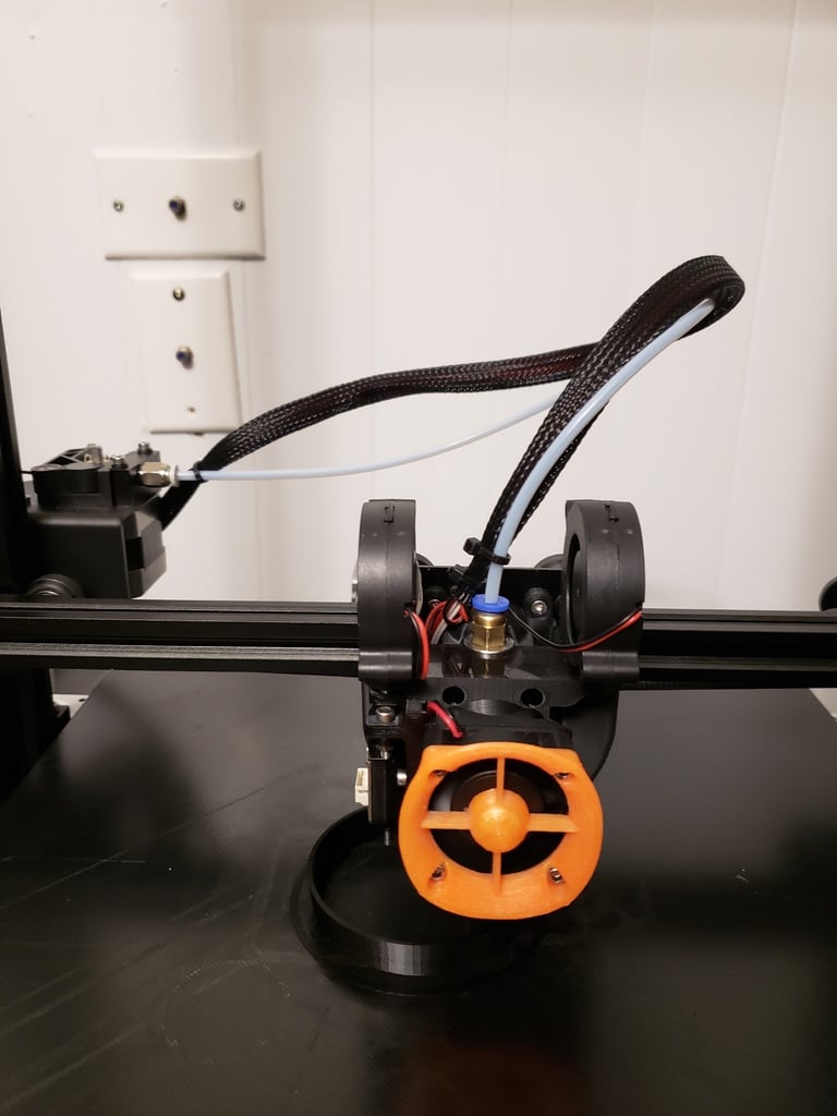 Geeetech A10/A30 E3D_V6 &amp; Stock Hotend-Montagelösung