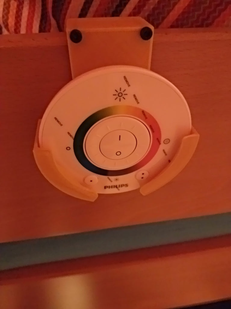 Befestigen Sie Ihre Philips Hue-Fernbedienung sicher mit dieser Halterung