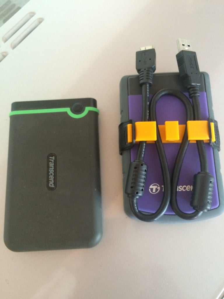 HDD-Kabelhalterungsband für Transcend StorJet