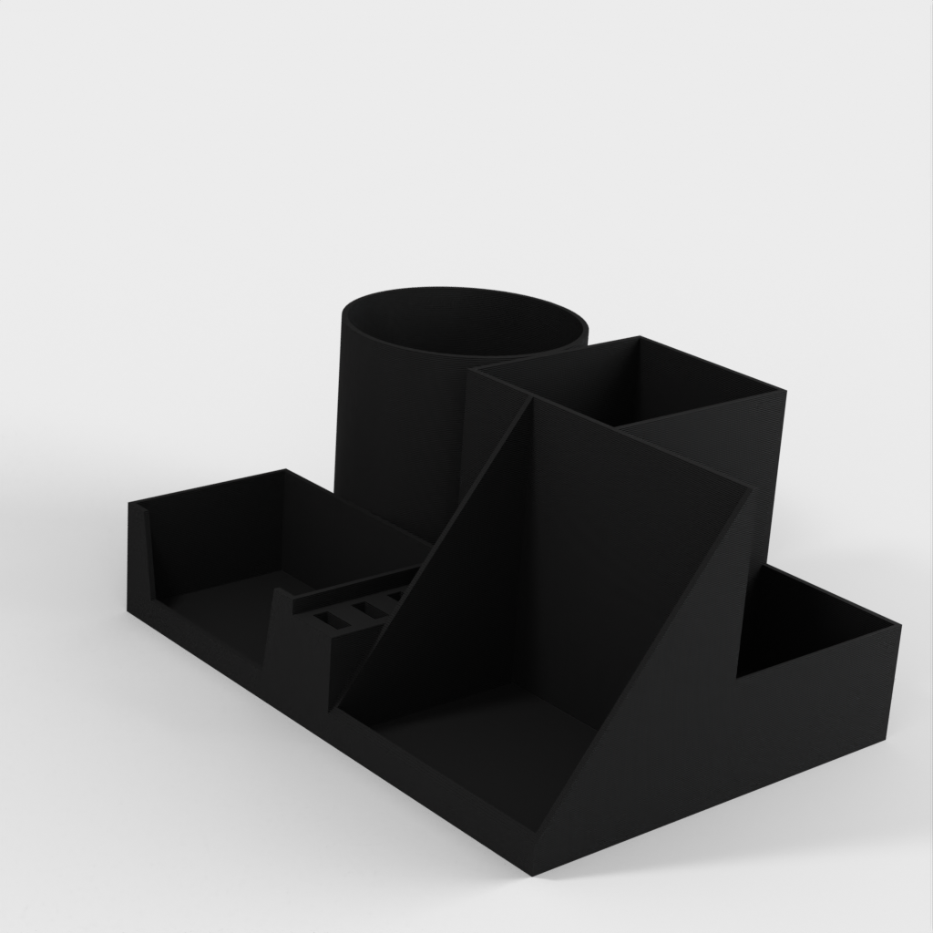 3D-gedruckter Schreibtisch-Organizer