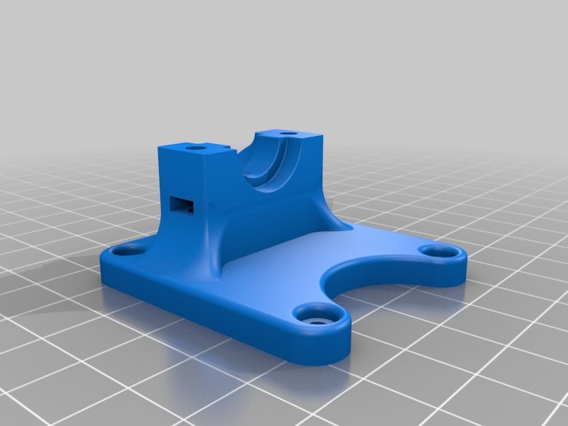 Geeetech A10/A30 E3D_V6 &amp; Stock Hotend-Montagelösung