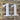 Hausnummer 6 – Noto Serif – 170 mm hoch – 10 mm tief