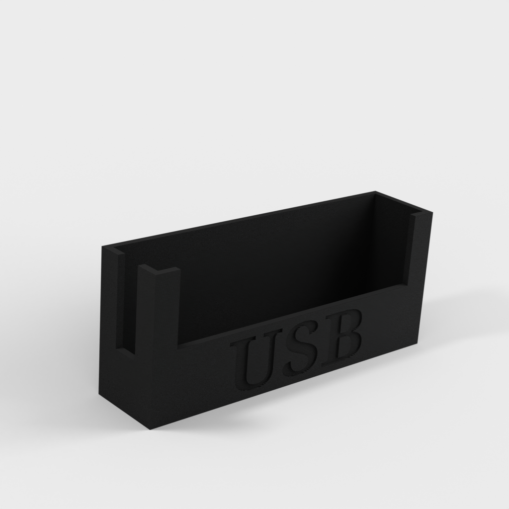 USB-HUB-Halter von tcpiii mit beleuchtetem Schalter
