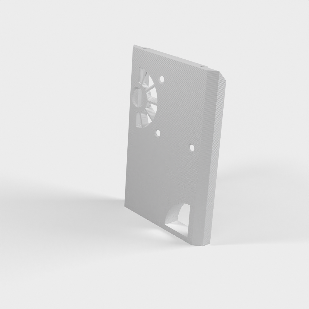 Vertikaler Schrank-Doppellüfter-Mod für Raspberry Pi 4