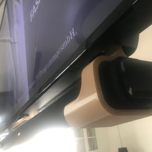 Halterung für Denon Soundbar unter Philips TV
