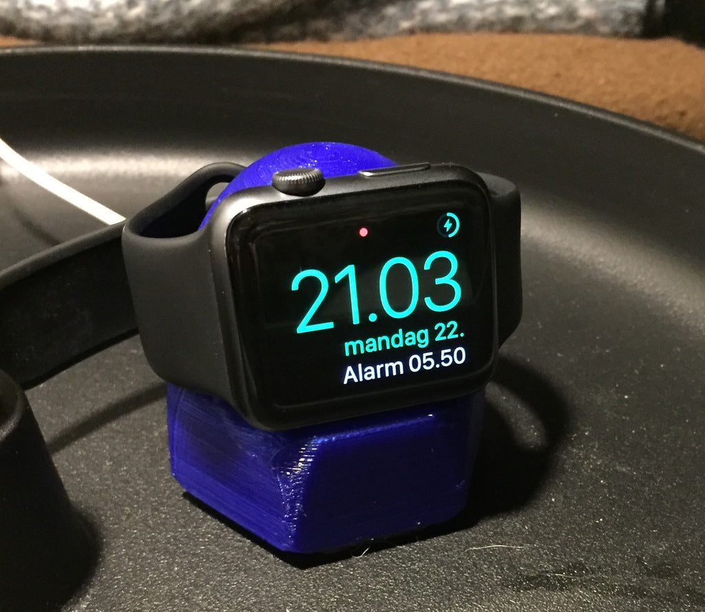 Befüllbarer Ständer für die Apple Watch