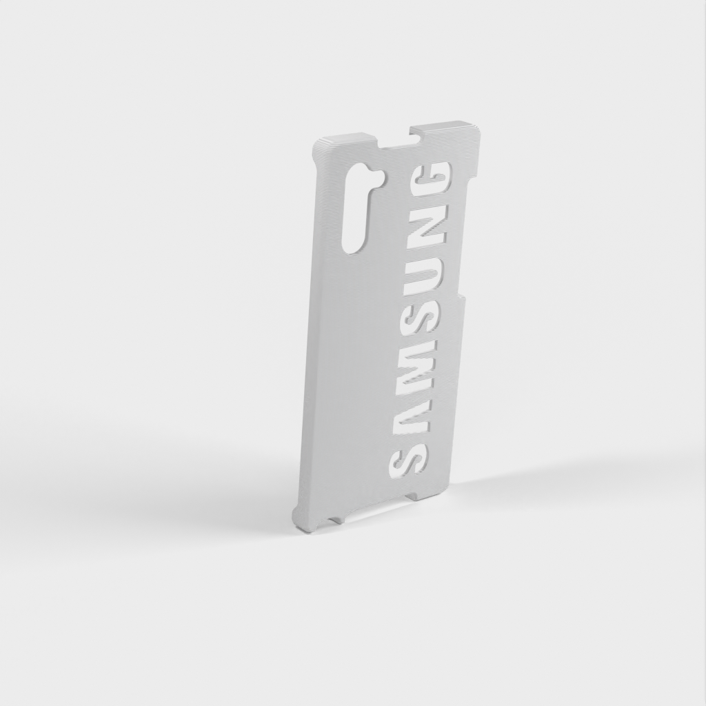 Robuste Handyhülle für das Samsung Galaxy Note10 n970 mit Impfstoffdesign 2021