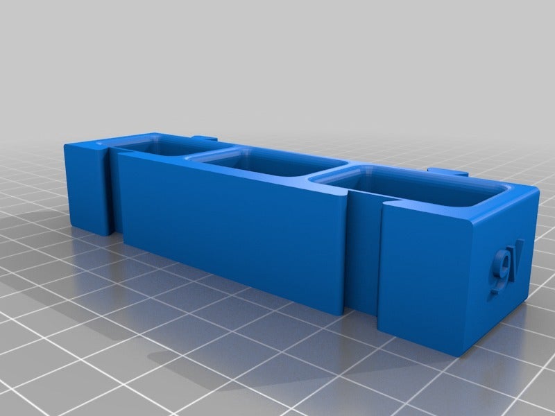 Modularer Batteriehalter für AA-, AAA-, Münz- und 9-V-Batterien