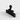Halterung für das Rücklicht am Gepäckträger des Fahrrads