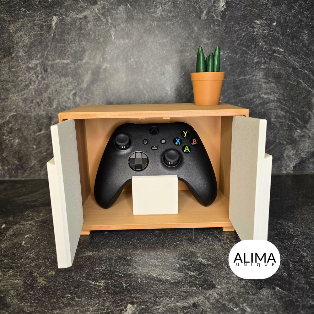 Moderne Gaming Sideboard til Stuen - Organisering af PS5, Xbox og Switch Controllere