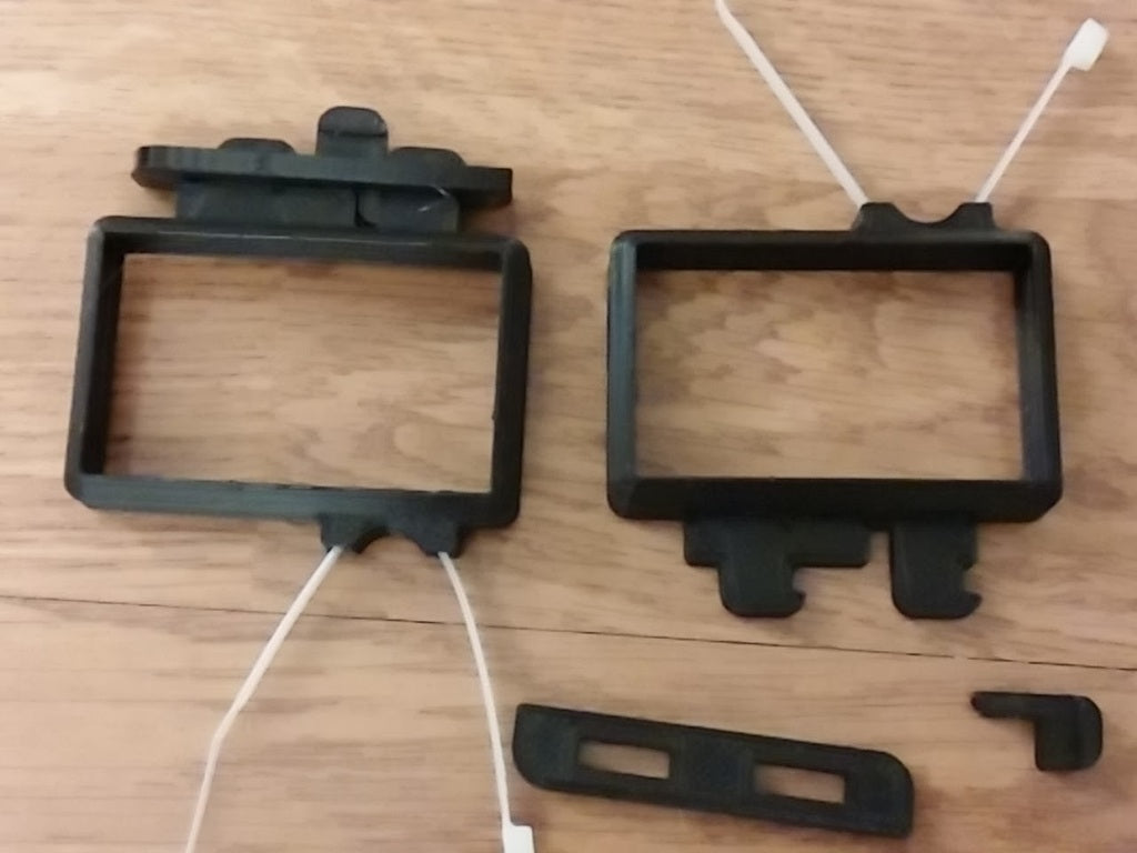 Kossel Clear PLA Netzteilhalterung V2