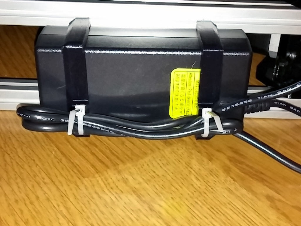 Kossel Clear PLA Netzteilhalterung V2