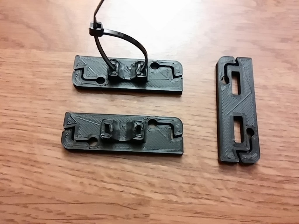 Kossel Clear PLA Netzteilhalterung V2