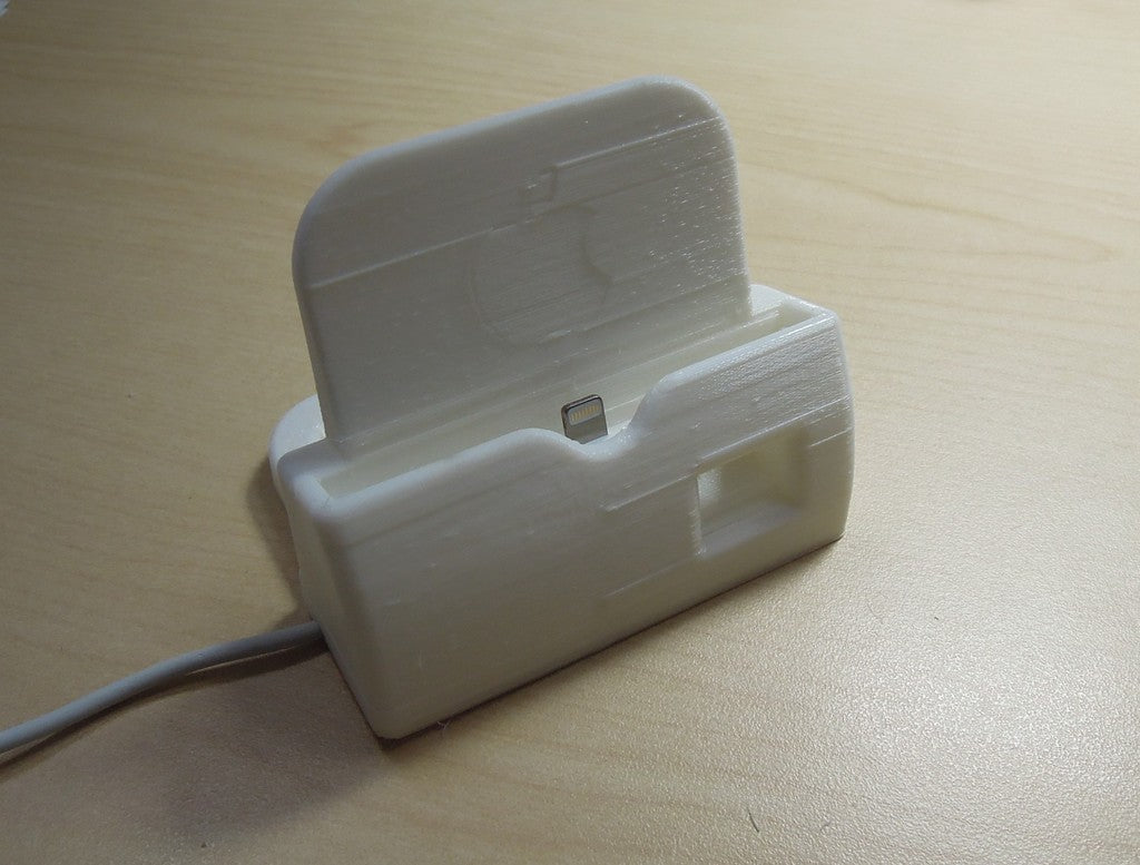 Ladestation für iPhone6 ​​und 6 Plus mit Lautsprecherhorn und einstellbarer Kabelführung