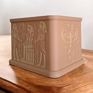 Ägyptische Tutanchamun Skulptur und Vase