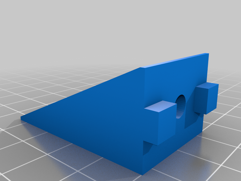 Ender 5 Hintere Montagehalterung für Elektronik und Stromversorgung
