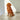 Elegante Golden Retriever Skulptur in Bronze-Optik