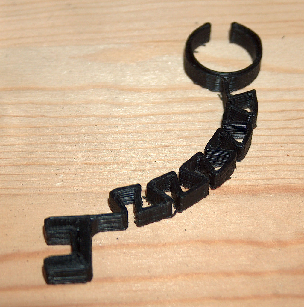 Flexibler Kabelclip für Makerbot Thing-O-Matic