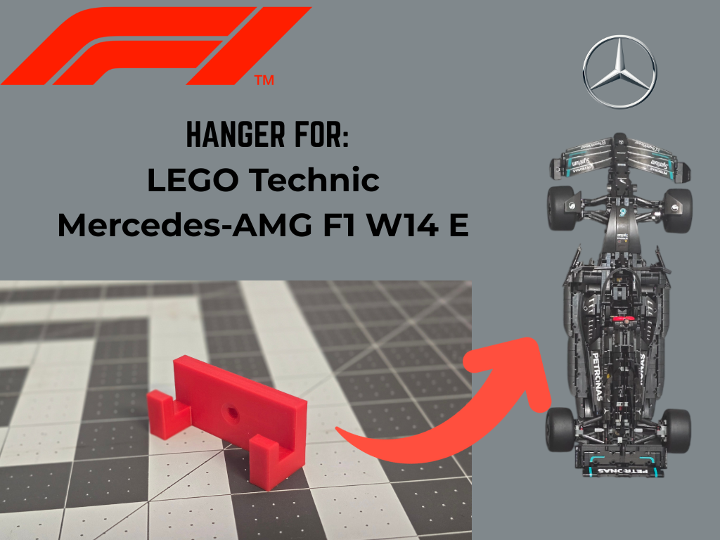 Wandbehang für LEGO Technic Mercedes-AMG F1 W14 E