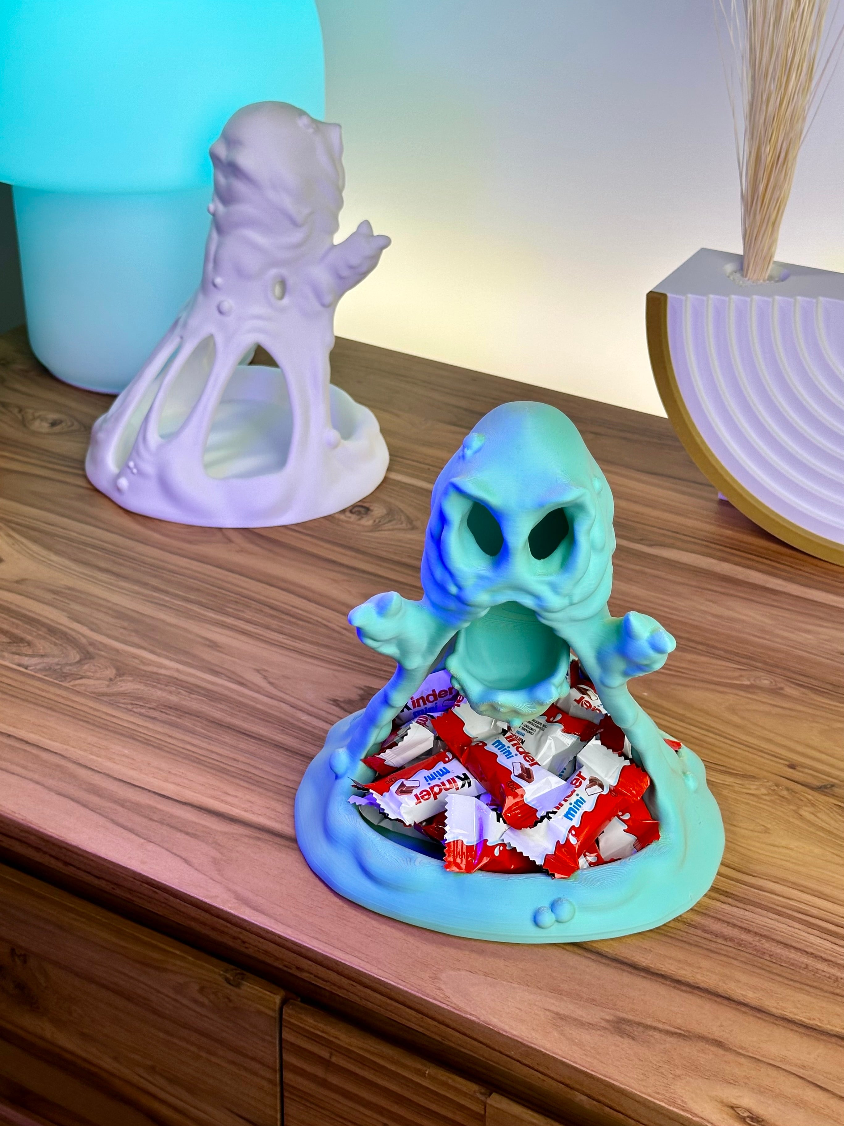 Schleimmonster – Lustige Aufbewahrung für Halloween