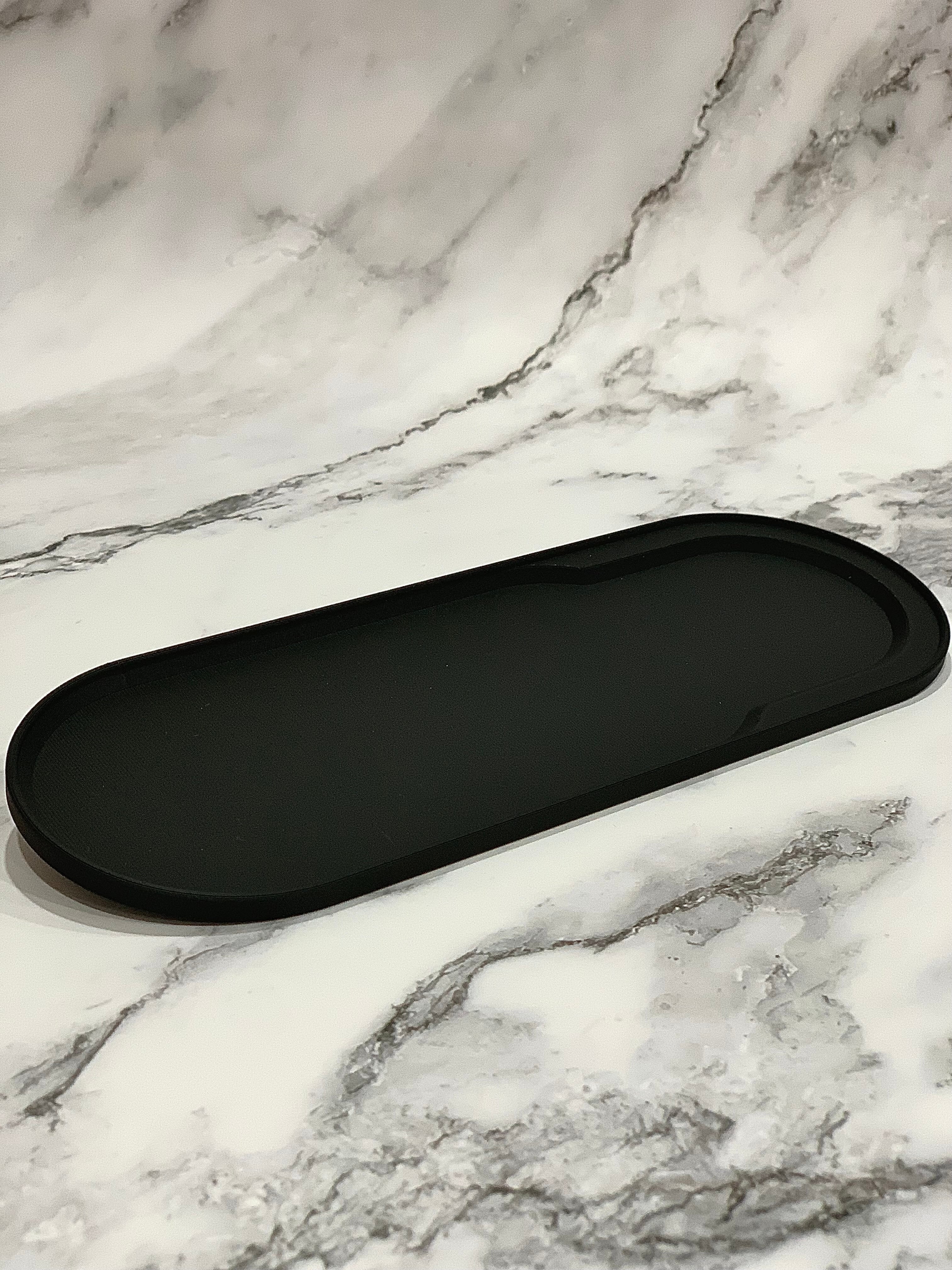 Modularer Badezimmer-Organizer mit Haltern für Zahnbürste, Wattestäbchen und Make-up-Pads