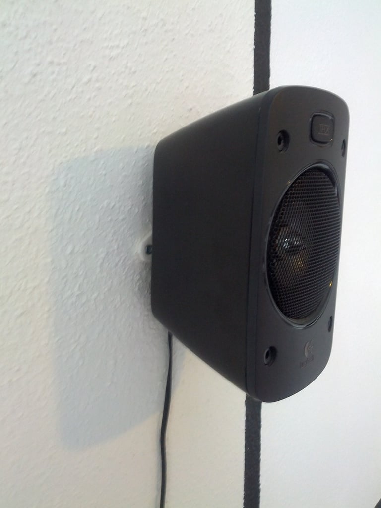 Wandhalterung für das Logitech Z906 5.1-Lautsprechersystem