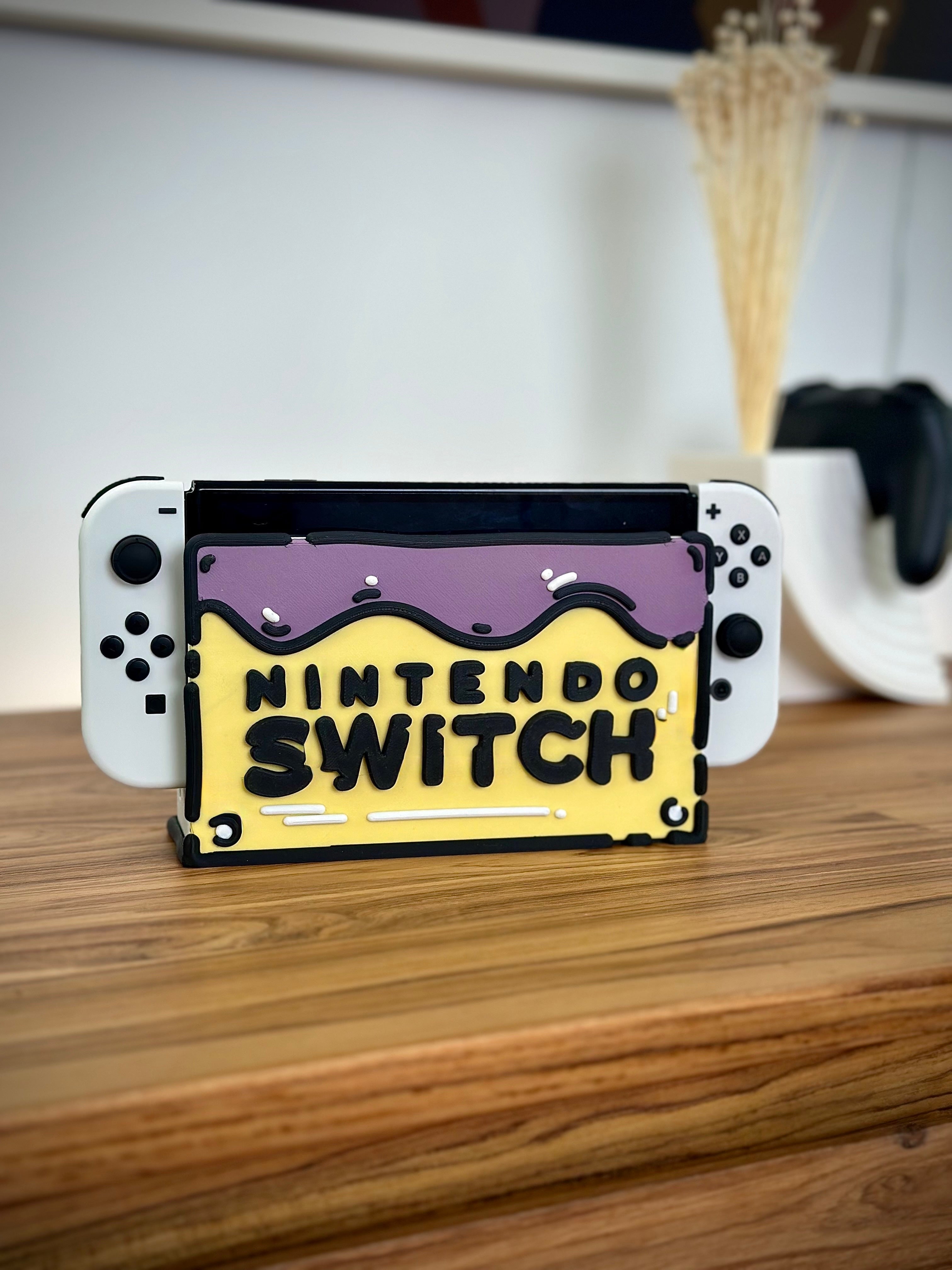 Cartoon Cake Switch Faceplate - Spielekonsolen-Abdeckung