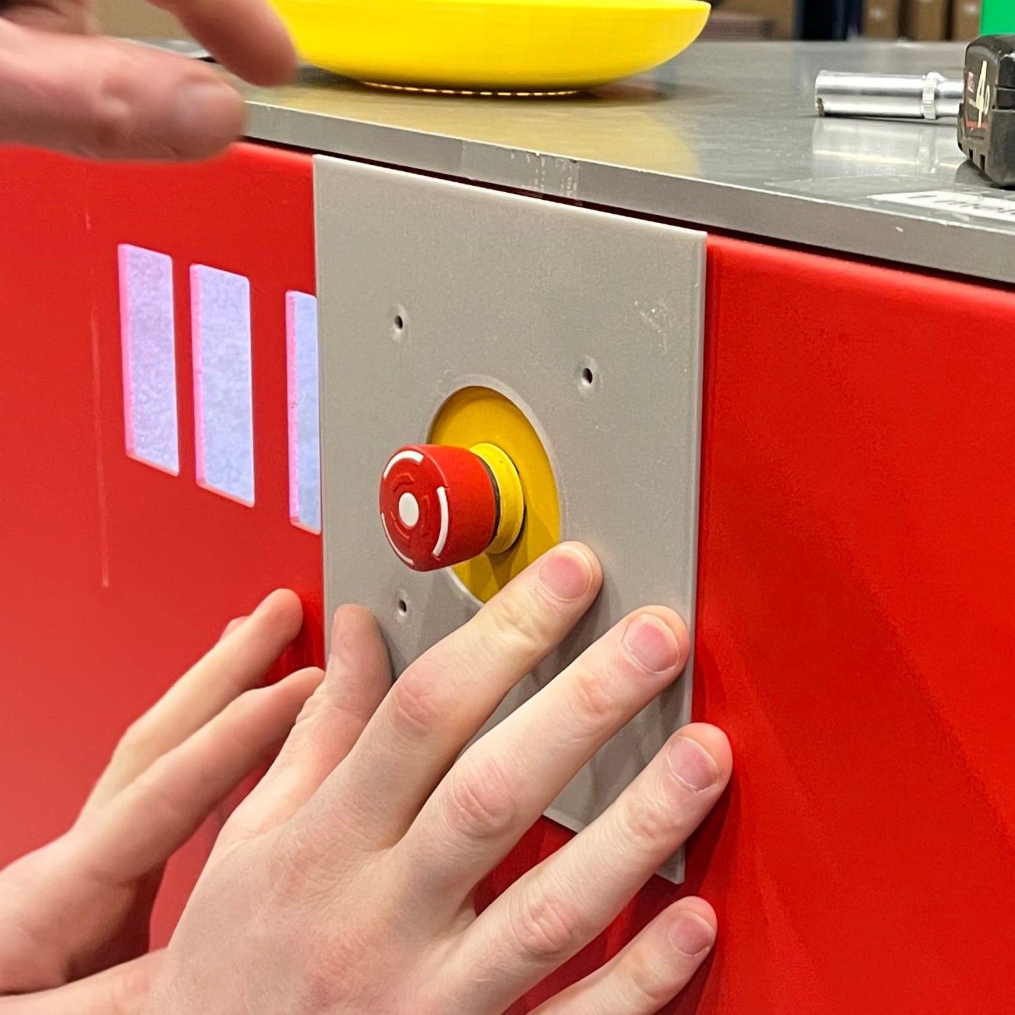 Not-Aus-Kappe für Autostore-Systeme