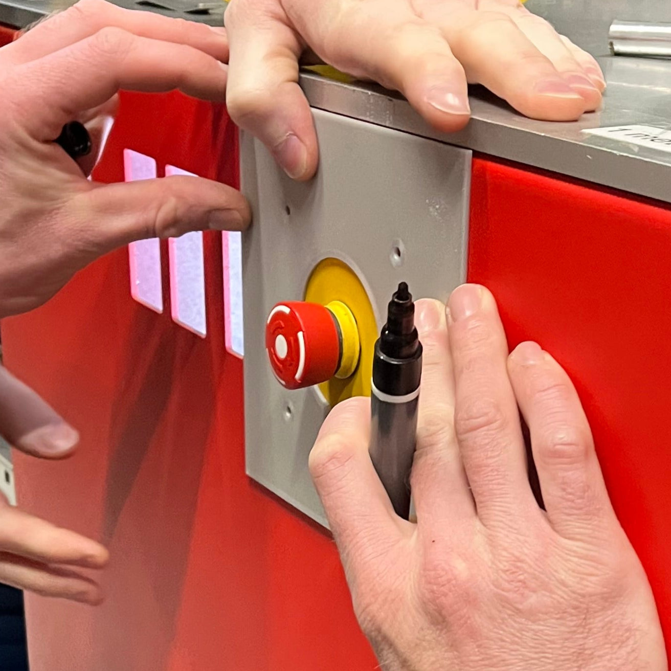 Not-Aus-Kappe für Autostore-Systeme