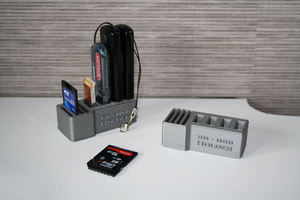 SD-Karten- und USB-Dock-Halter
