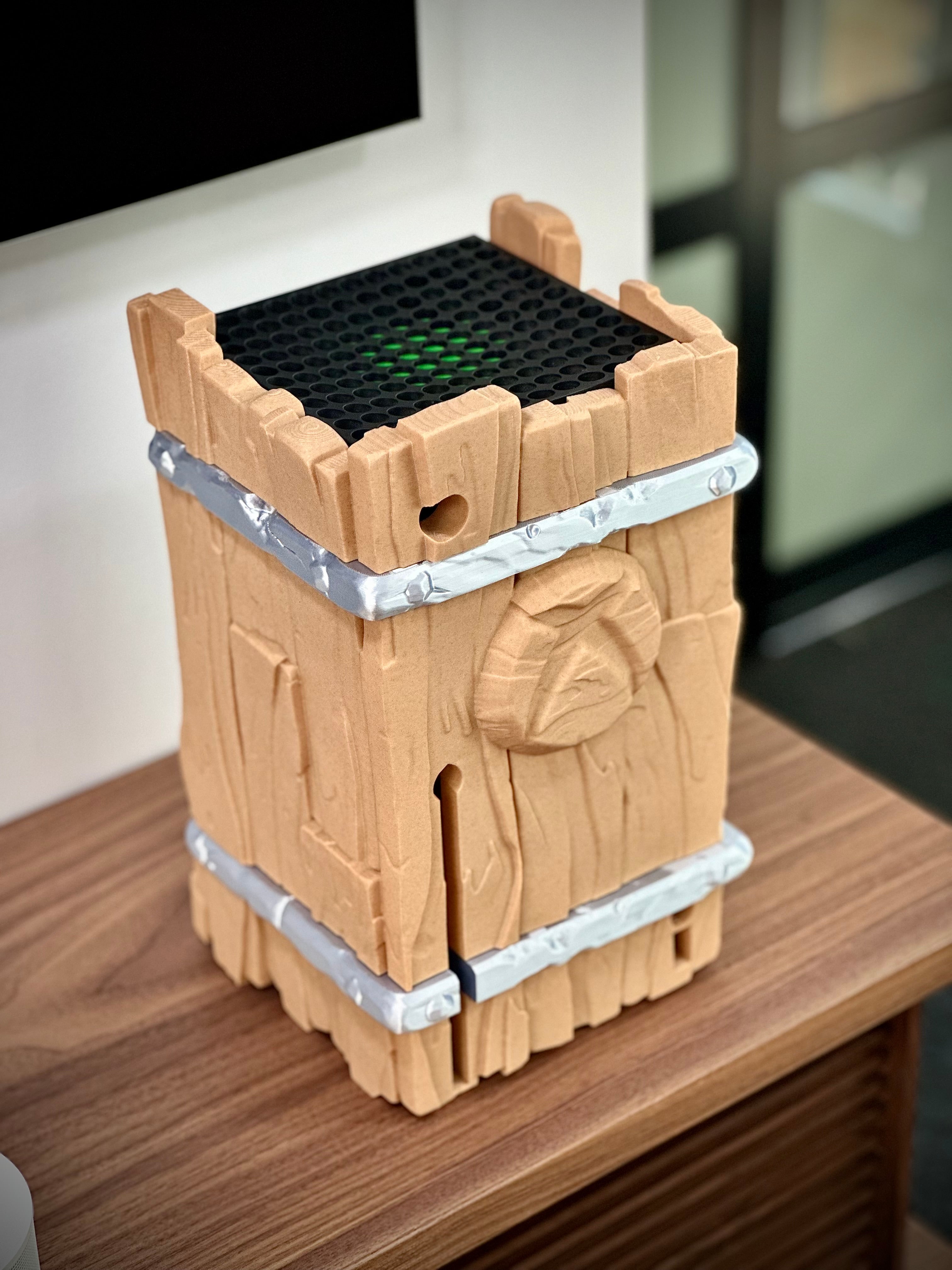 Xbox Series Holzdekor