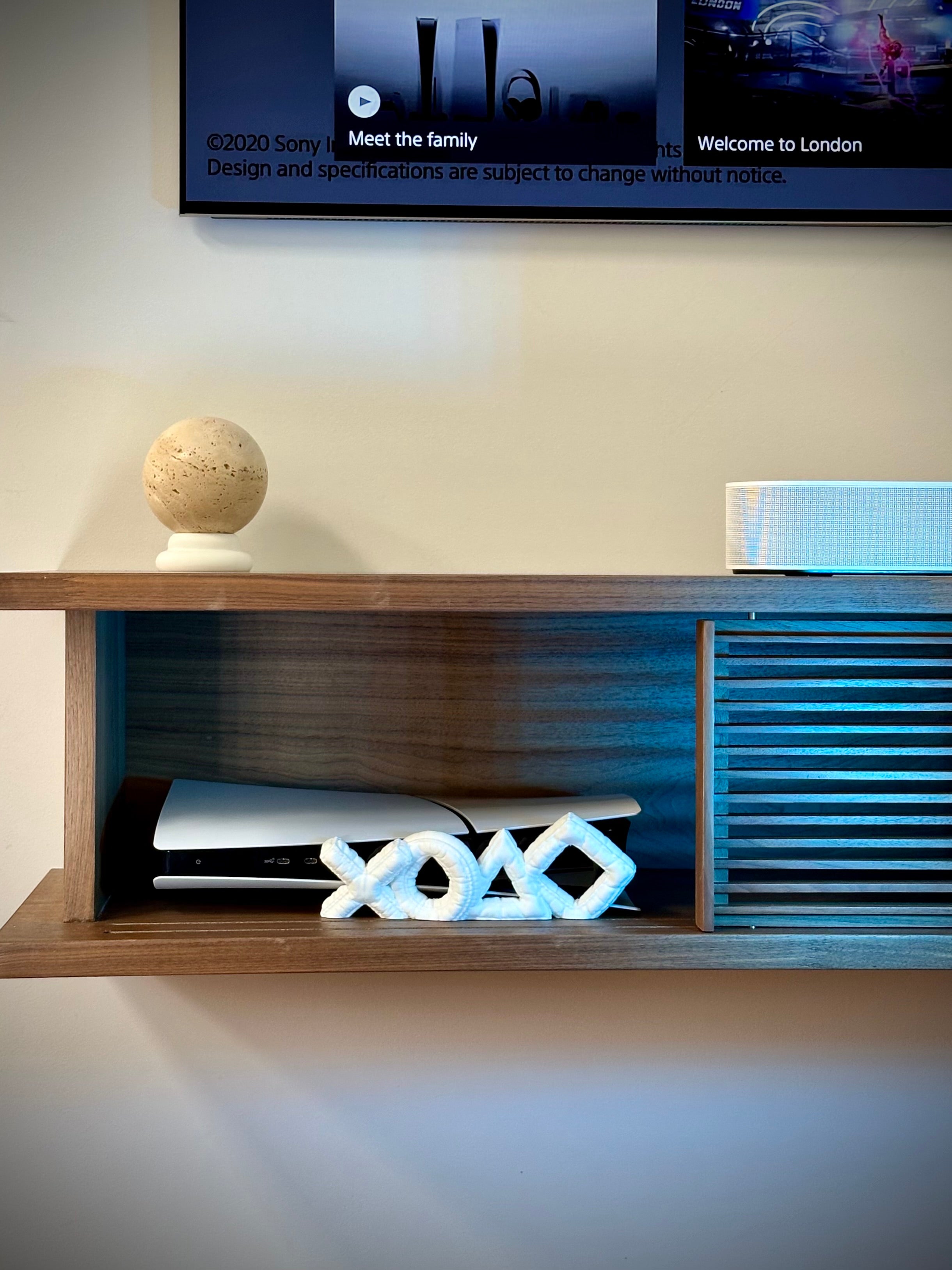 PS5 Slim Iconic Horizontaler Konsolenständer