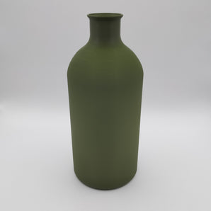 Minimalistische Vase im Feldflaschen-Design