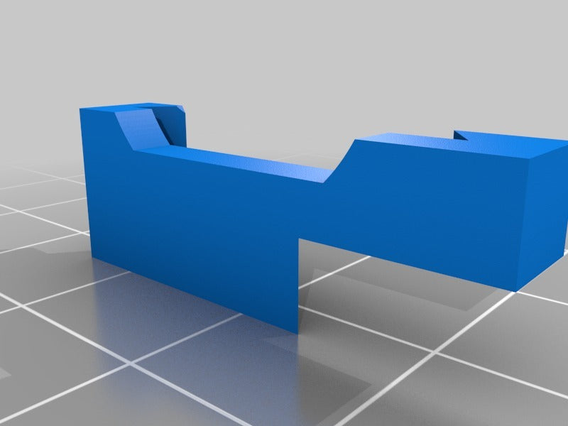 Eckhalterung mit Wippschaltereinsatz für QU-BD Revolution und RXL 3D-Drucker