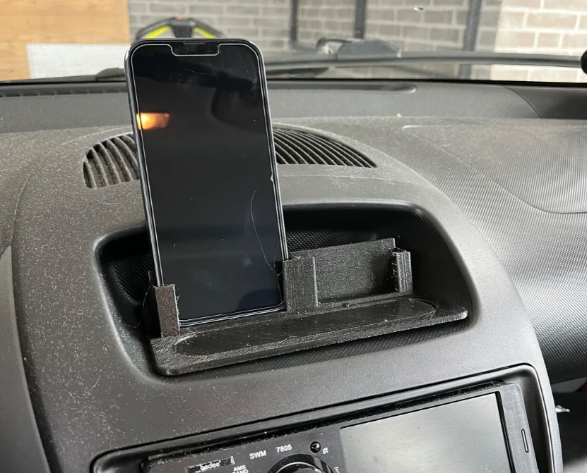 Autotelefonhalter für Toyota Aygo, Peugeot 107, Citroen C1 (Modelle 2005–2018) – iPhone 12/13/14 und iPhone 12/13 mini