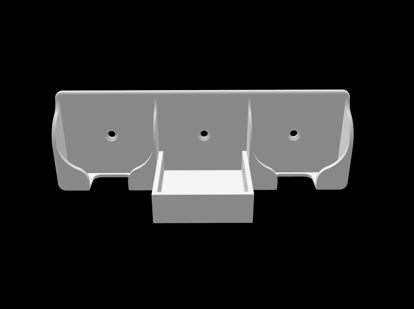 Barco Clickshare-Tastenhalter zur Wandmontage