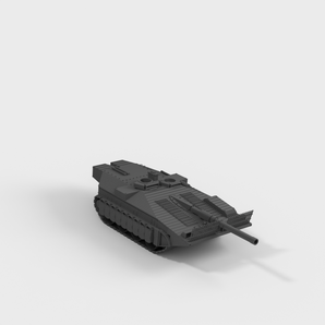 Stridsvagn 103 schwedischer S-Tank Panzer Miniatur