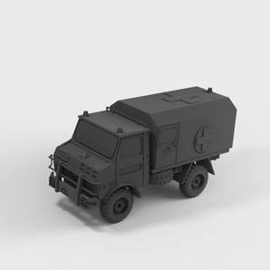 Mercedes Unimog 2t gl Bundeswehr Miniatur
