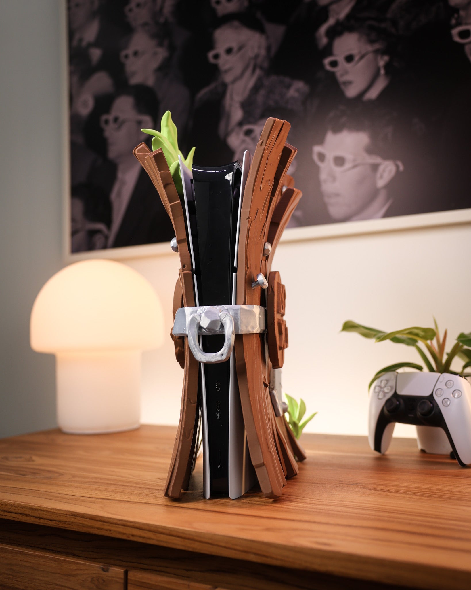 Wood Box PS5 Slim Digital – Fantasy Edition (Dänisch)