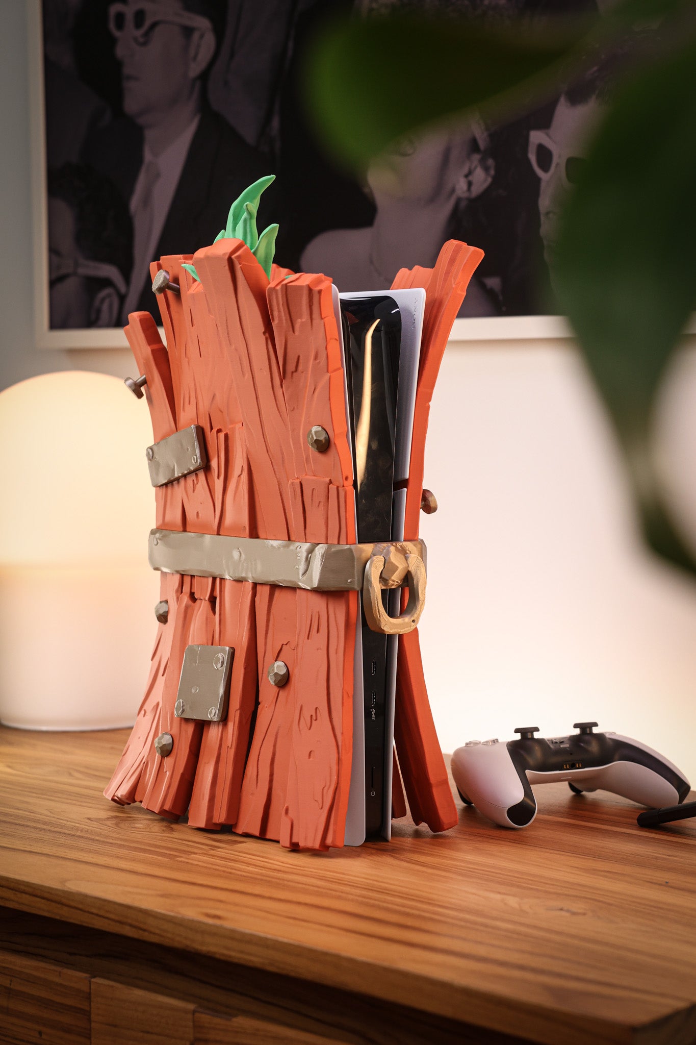 Wood Box PS5 Slim Digital – Fantasy Edition (Dänisch)