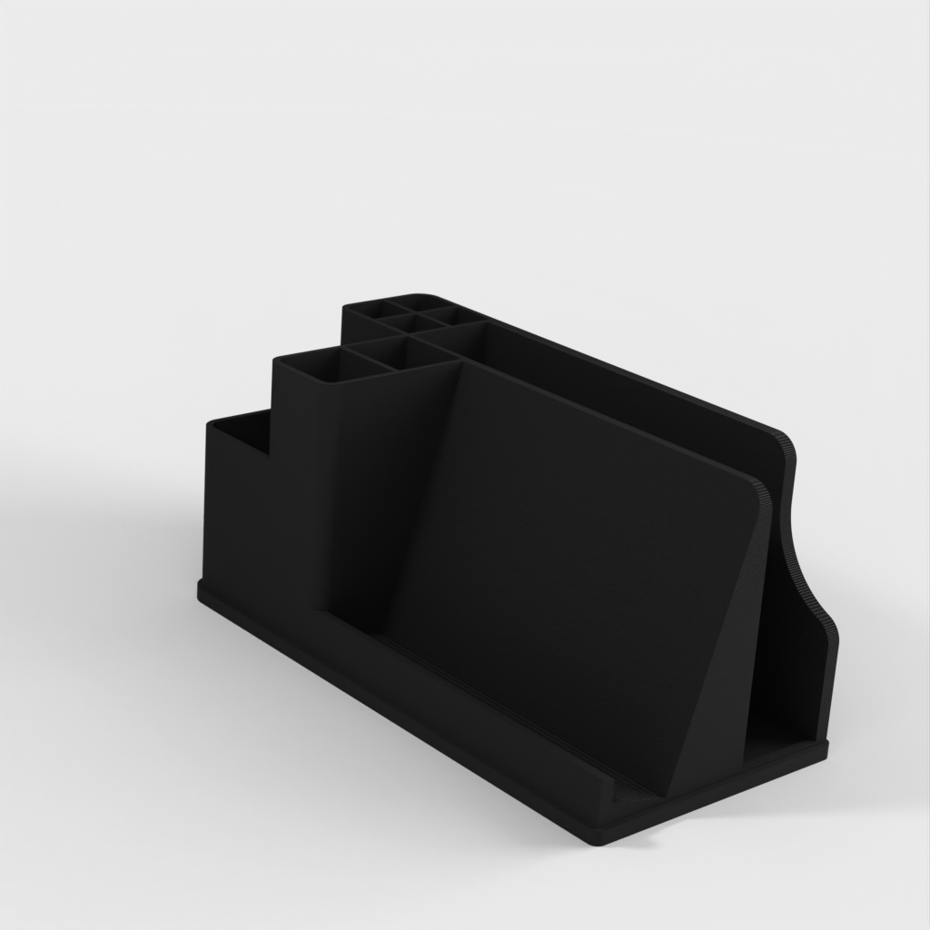 3D-druckbarer Schreibtisch-Organizer