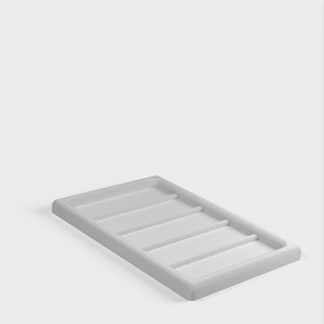 Besteck-Abtropfgestell, entworfen in Fusion 360