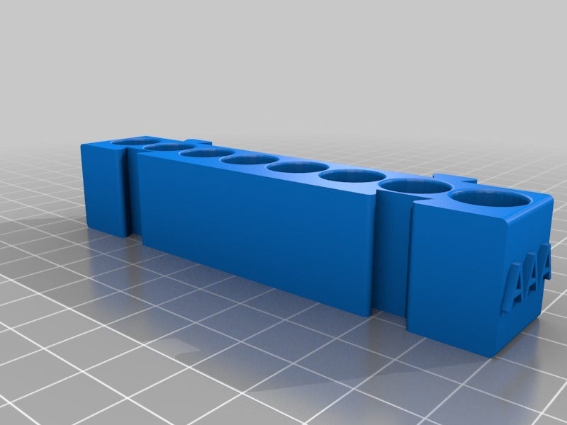 Modularer Batteriehalter für AA-, AAA-, Münz- und 9-V-Batterien