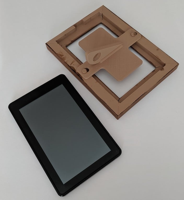 Bilderrahmen in Holzoptik für Amazon Fire Tablet 1. Generation (2011)