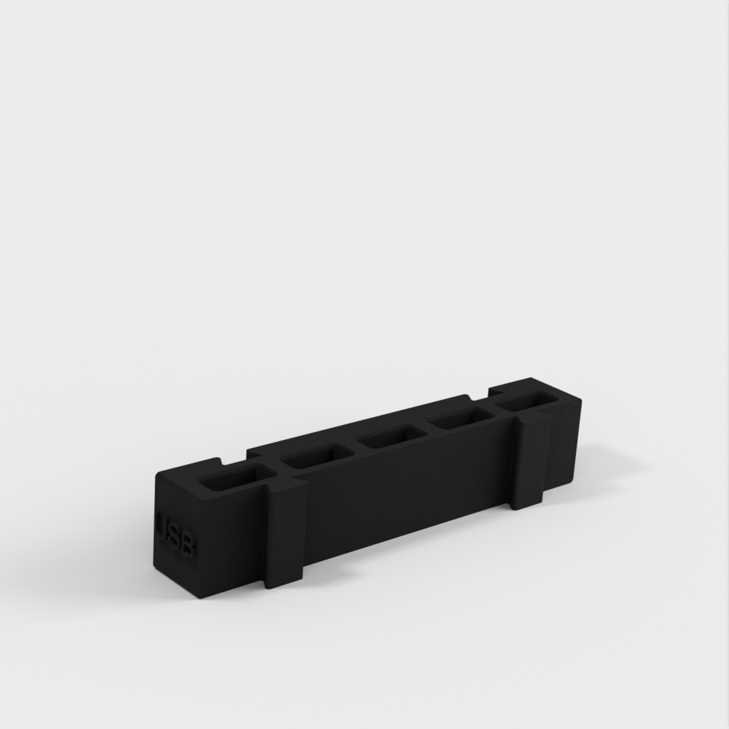 Modularer Batteriehalter für AA-, AAA-, Münz- und 9-V-Batterien