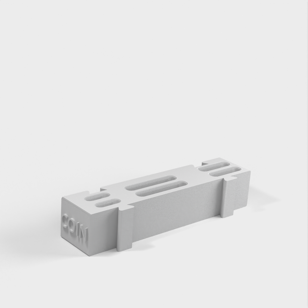 Modularer Batteriehalter für AA-, AAA-, Münz- und 9-V-Batterien