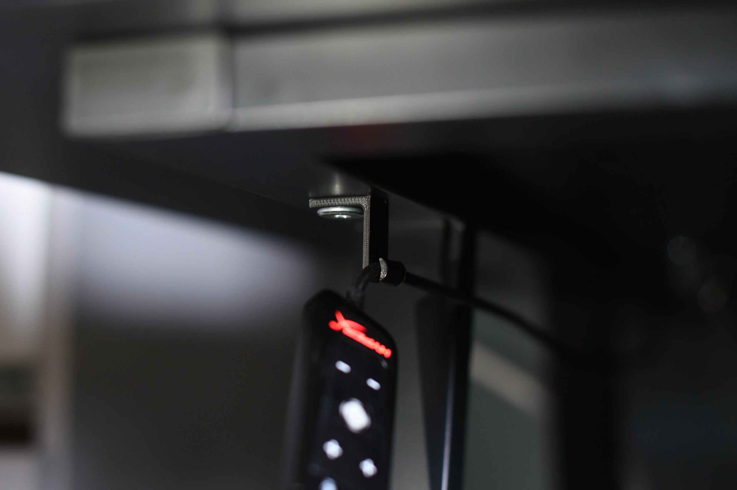 3 mm Kabelhaken für IKEA UTESPELARE Gaming-Tisch