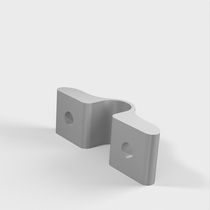 3D-gedruckter Kabelhalter für das Büro
