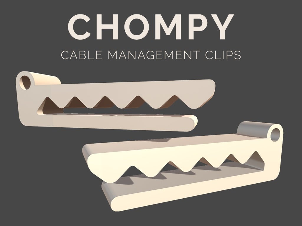 Chompy – Kabelmanagement-Clip