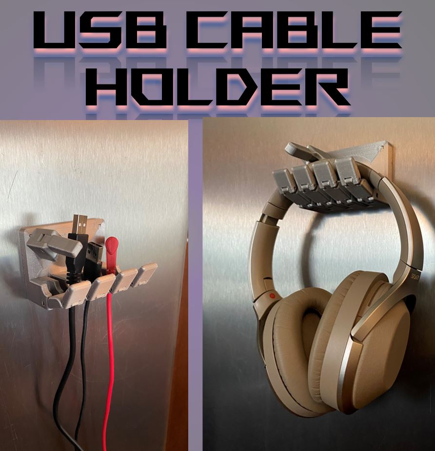 USB-Kabel und Messleitungshalter